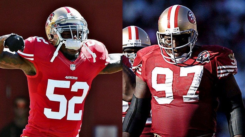 Patrick Willis, Bryant Young Named Finalists for Pro Football Hall