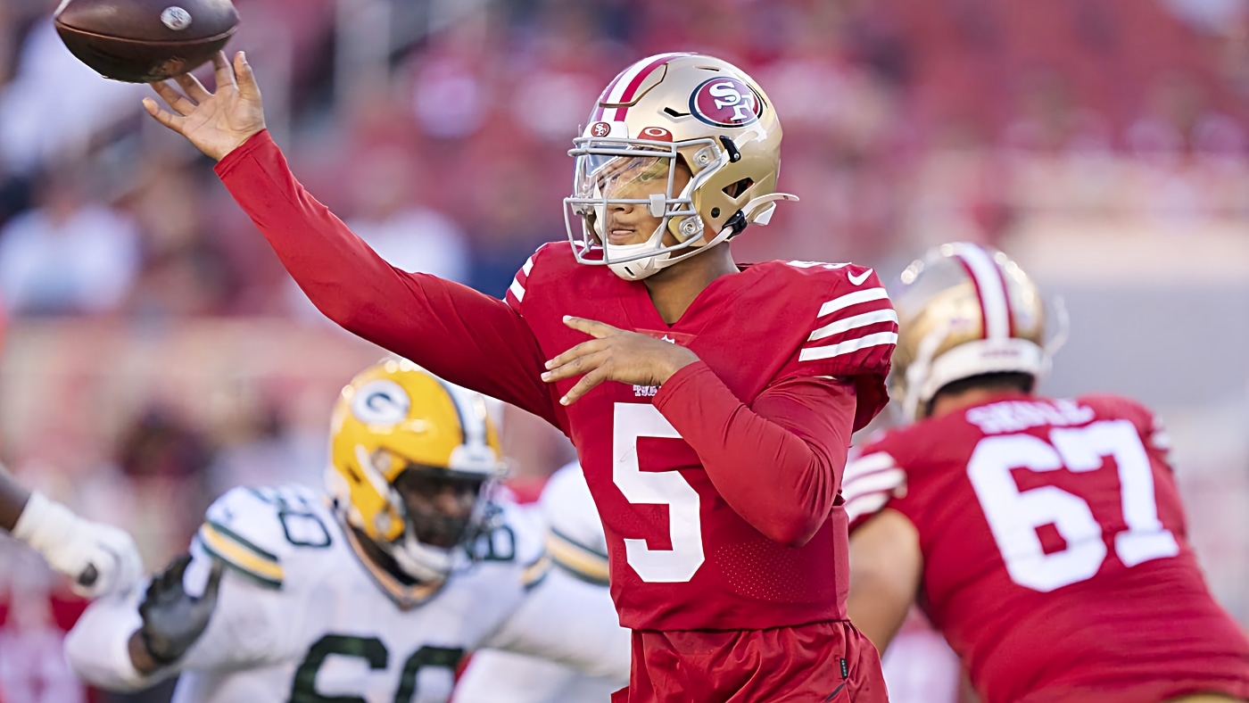 Plan for Trey Lance vs. Vikings depends on next week; 49ers QB discusses  first-ever slide