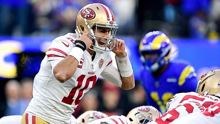 Jimmy Garoppolo shows up to 49ers training camp wearing a George