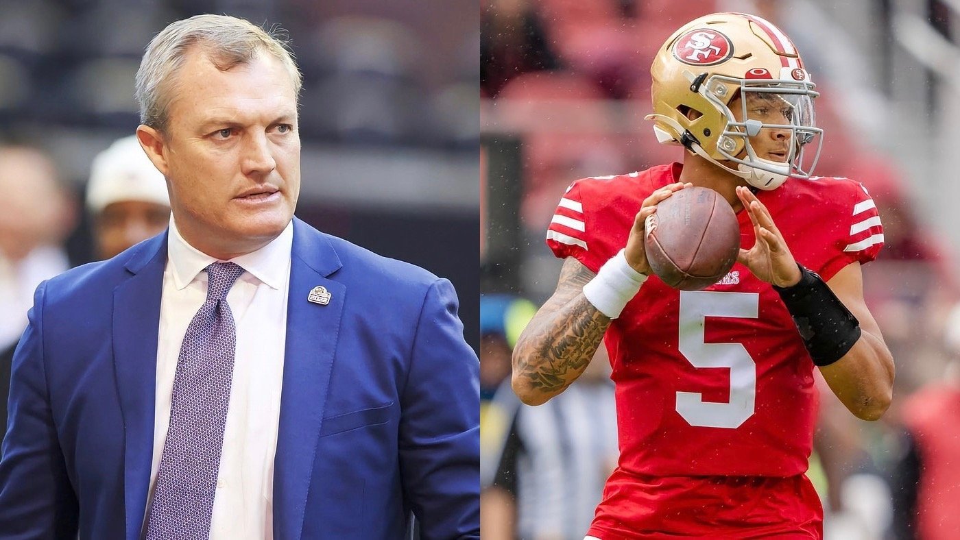 49ers GM John Lynch On Trey Lance Trade: "We Took A Shot And It Didn't ...