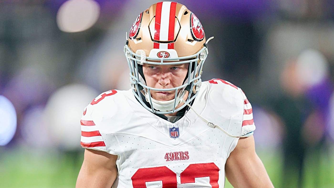 San Francisco 49ers running back Christian McCaffrey: Stats