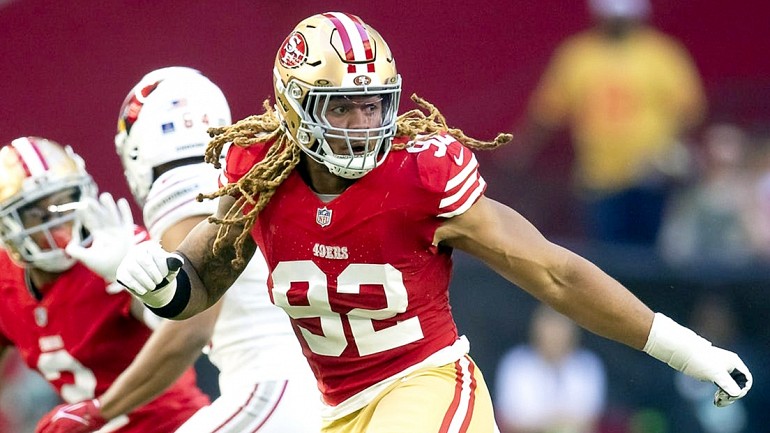 Chase Young teases big season as former San Francisco 49ers star joins new  team