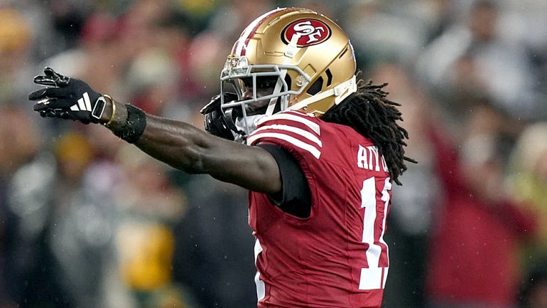 Brandon Aiyuk revives 49ers with catch off Lions player's facemask