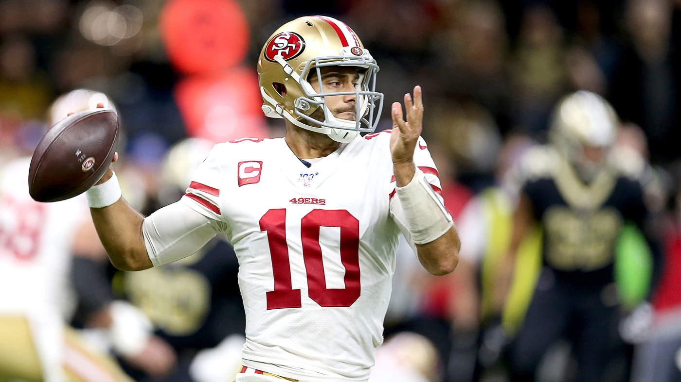 Jimmy Garoppolo Named NFC Offensive Player of the Week