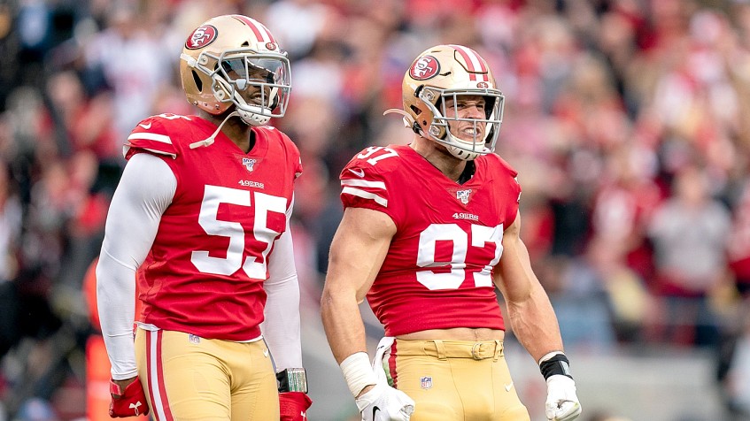 San Francisco 49ers stay unbeaten with dominant win over the Los