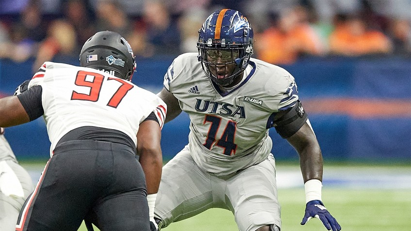 UTSA OL Spencer Burford Selected with 134th-Overall Selection by 49ers