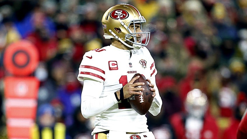 Surging 49ers hold off Cardinals behind Jimmy Garoppolo's four