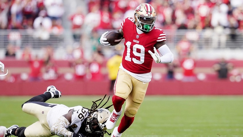 Deebo Samuel used to curse out head coach Kyle Shanahan behind visor