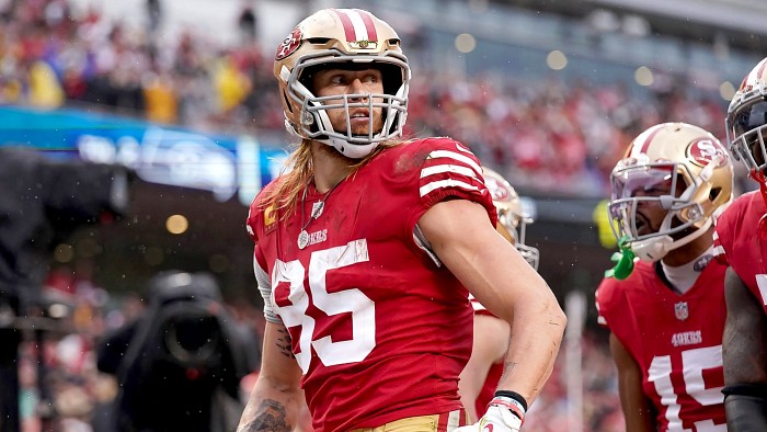 NFL San Francisco 49ers Vapor Untouchable (George Kittle) Men's