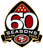 San Francisco 49ers Anniversary Logo - 2006