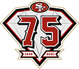 San Francisco 49ers Anniversary Logo - 2021