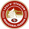 San Francisco 49ers Commemorative Logo - 2014
