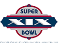San Francisco 49ers Super Bowl Logo - Super Bowl XIX