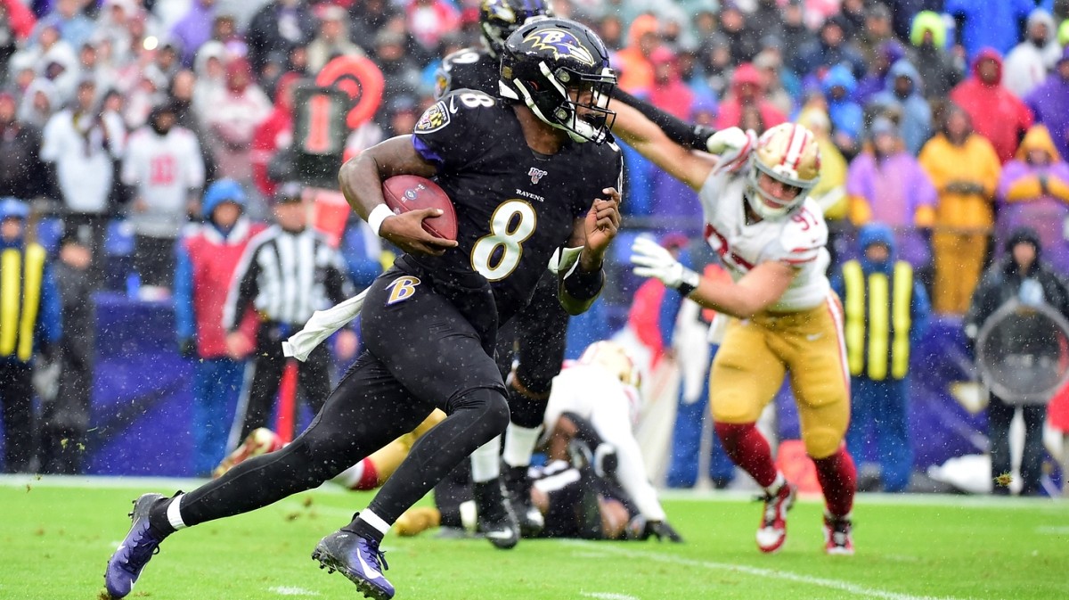 Ravens QB Lamar Jackson's Efforts Vs. 49ers Went How One Might Have ...