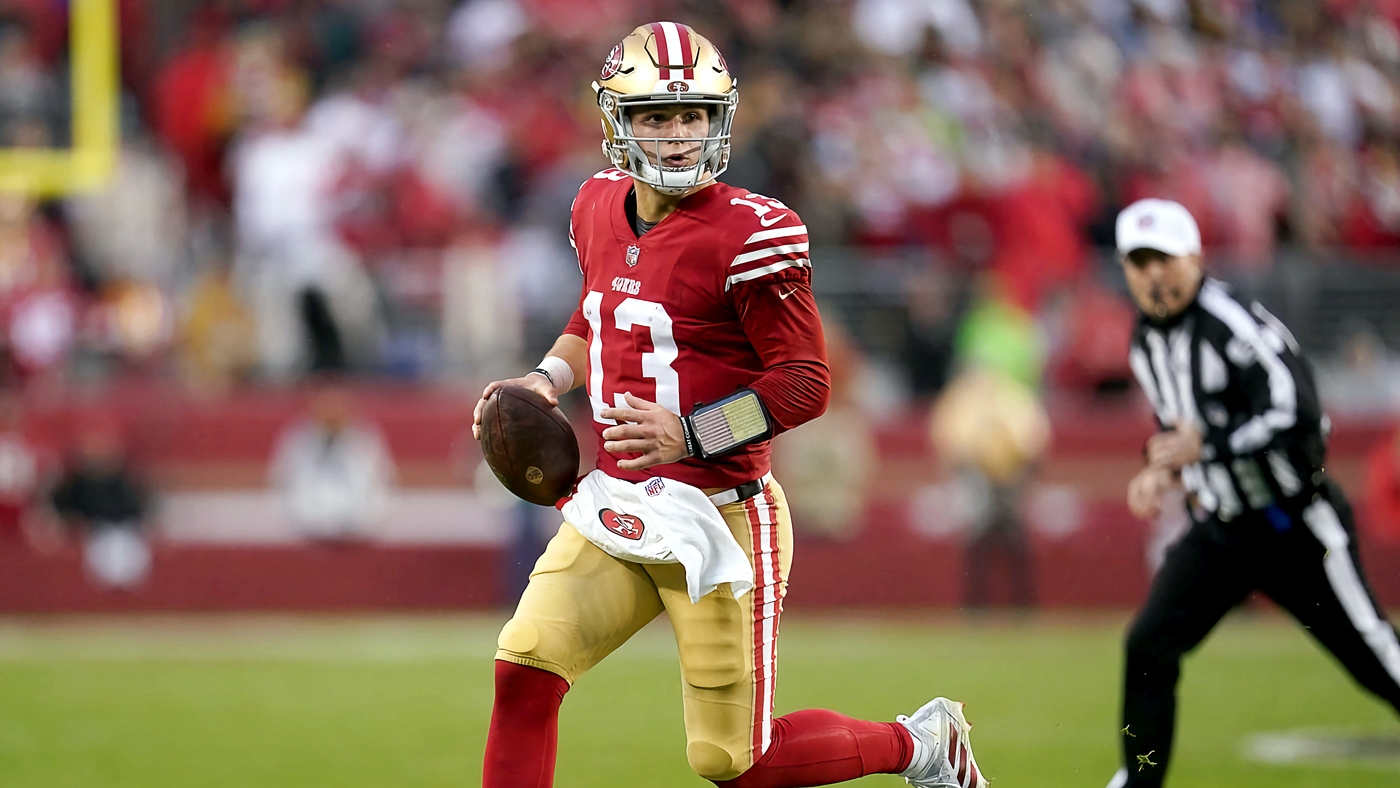 49ers' Trey Lance reacts to losing first-string reps to Brock Purdy