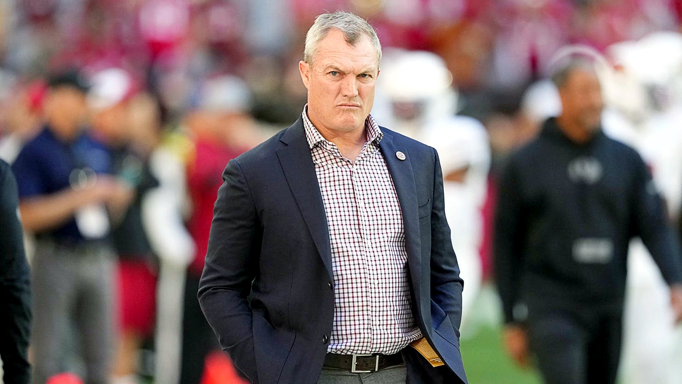 49ers’ John Lynch discusses contract dispute between Brandon Aiyuk and Trent Williams