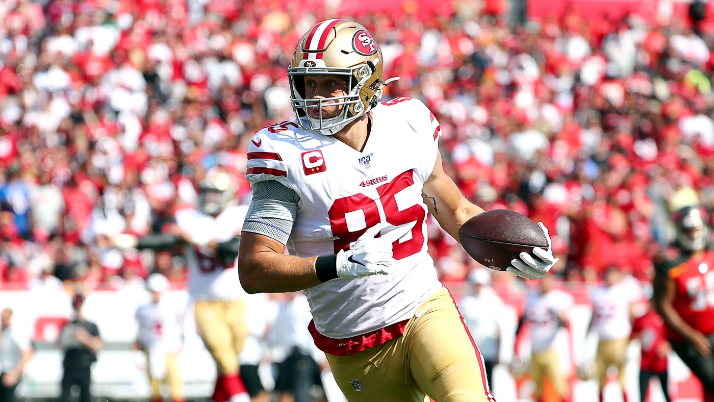 As George Kittle nears return, 49ers dismiss questions over preserving star  tight end's health – KNBR