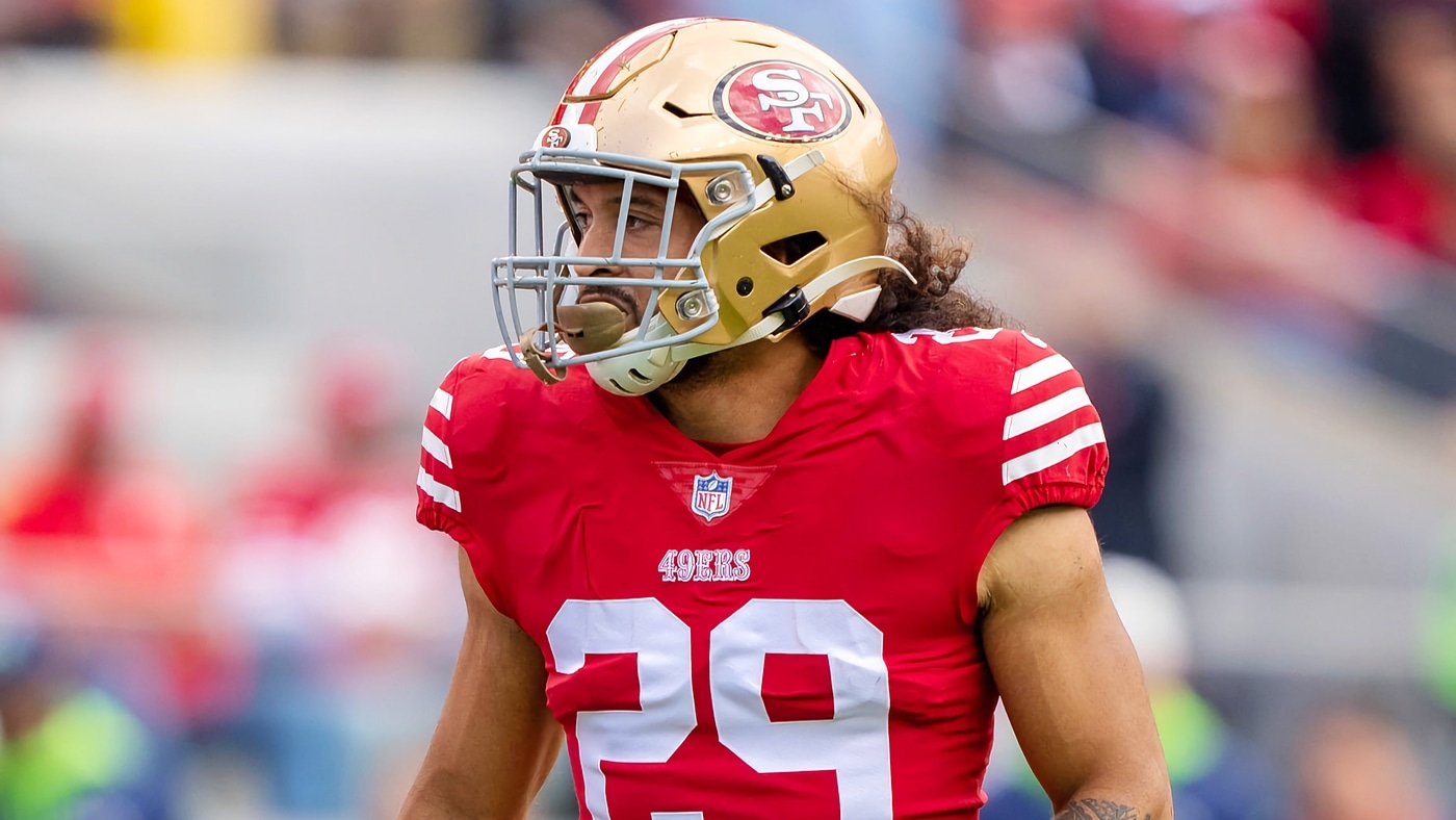 49ers Notebook: Talanoa Hufanga, James Conner get into postgame