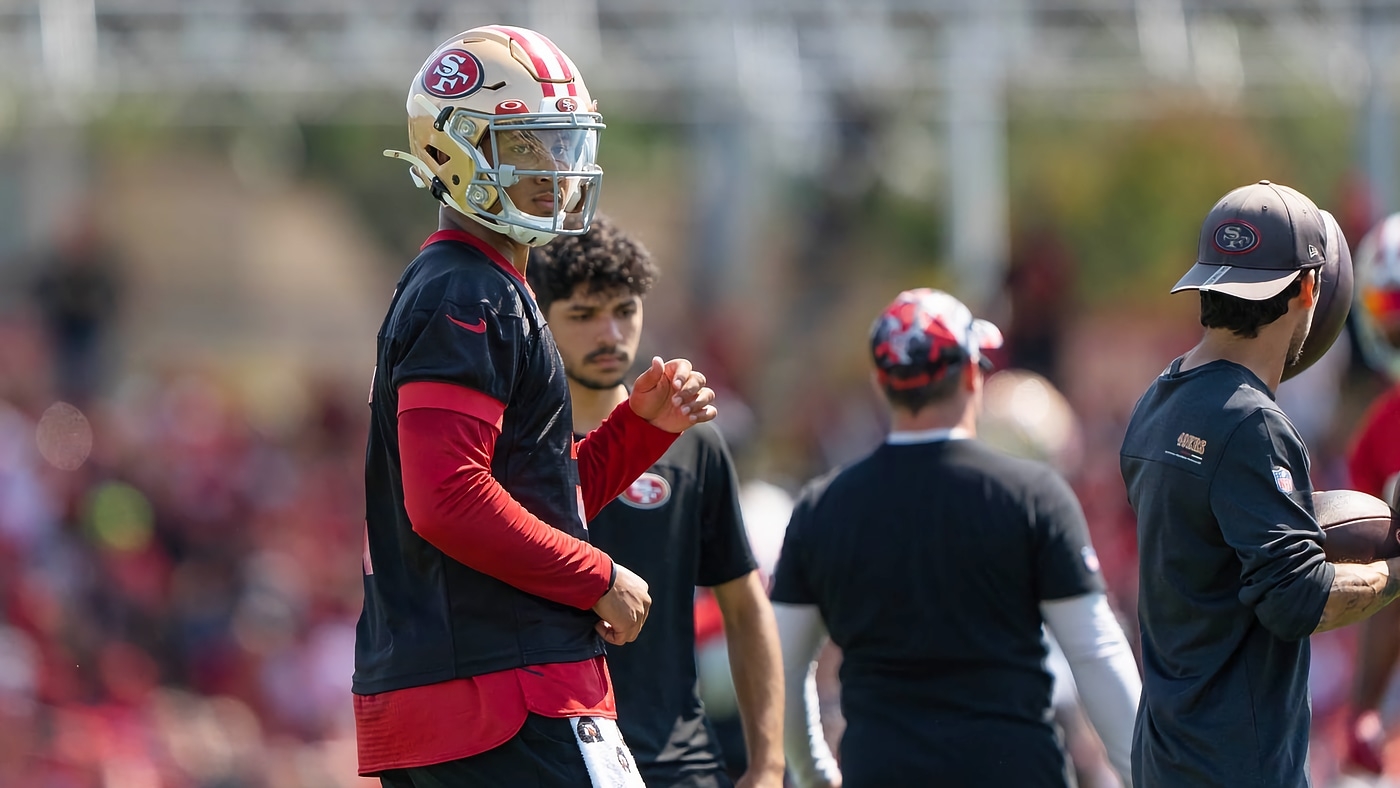 49ers QB Trey Lance cleared to return ahead of OTAs: What he needs to work  on - The Athletic