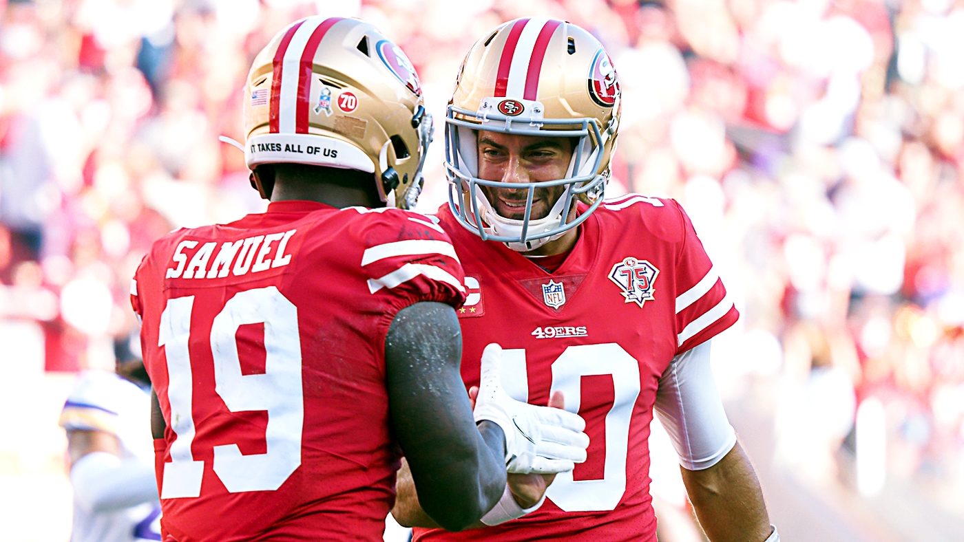 49ers' Jimmy Garoppolo returns to practice, Trey Lance sits out