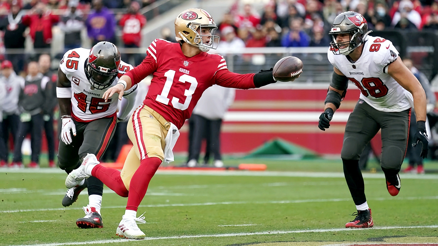 Brock Purdy 1st QB to beat Tom Brady in 1st career start, other key stats  from 49ers' 35-7 Week 14 win vs. Buccaneers