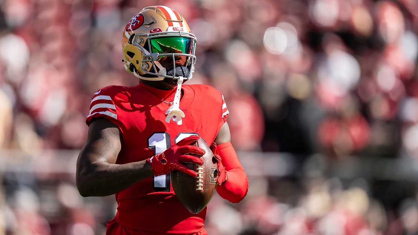 San Francisco 49ers Mccaffrey Deebo Samuel Jimmy Garoppolo Brock