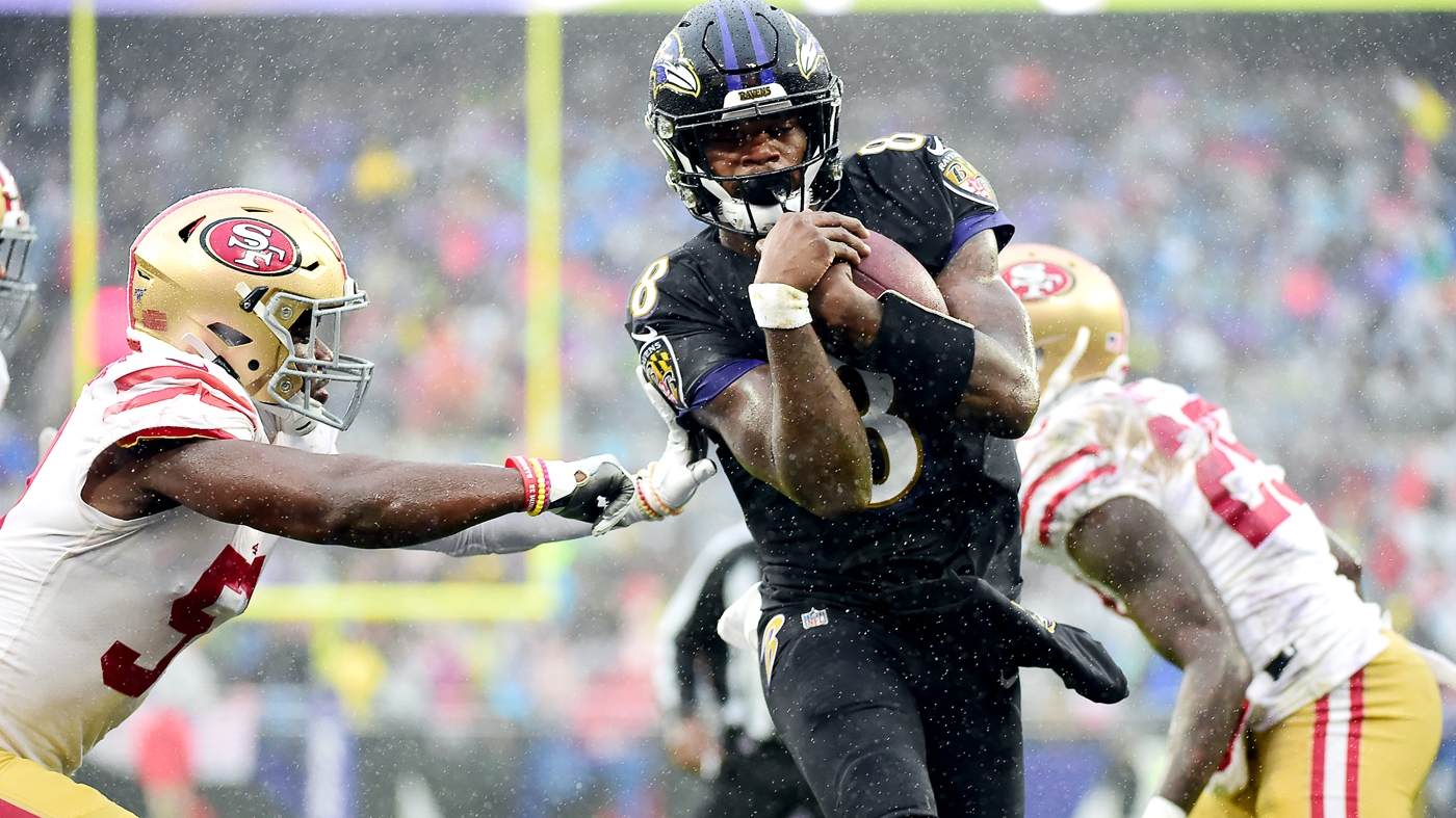 San Francisco 49ers looking to trade for MVP quarterback Lamar Jackson?