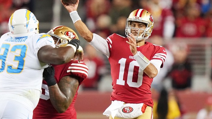 Jimmy Garoppolo leaves 49ers for Raiders in free agency, per report