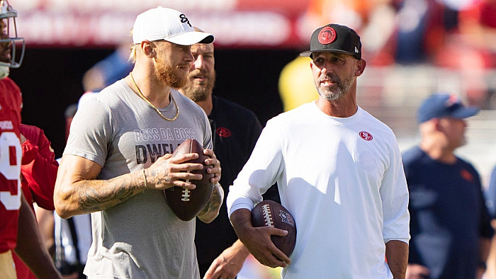 49ers coach Kyle Shanahan plans quarterback rotation switch in second  exhibition game