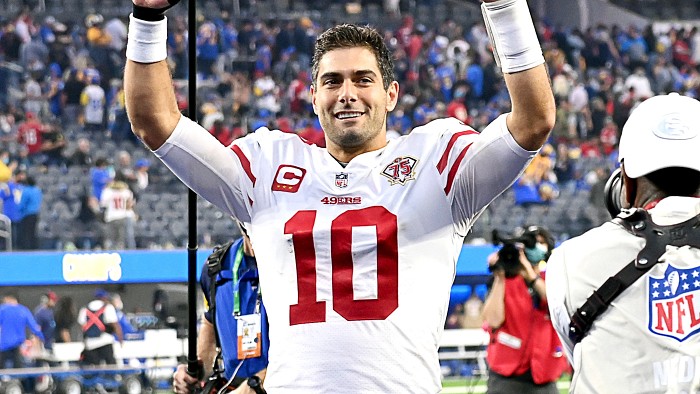 Jimmy Garoppolo hopeful 49ers fans make their presence felt at SoFi Stadium  vs. Rams again