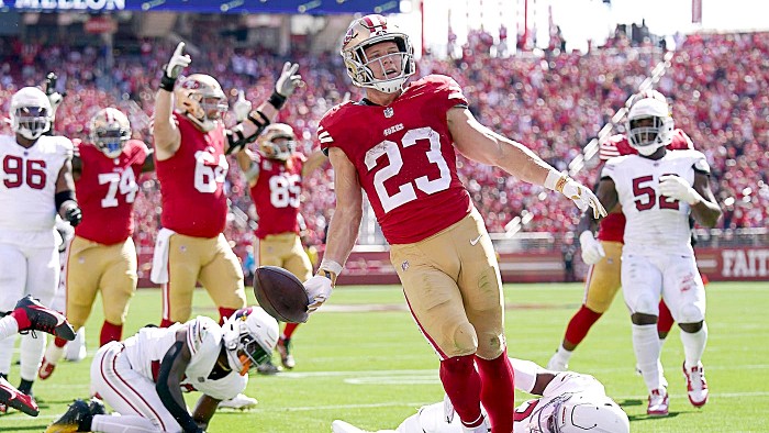 Key stats from the 49ers' 35-16 Week 4 win vs. the Cardinals