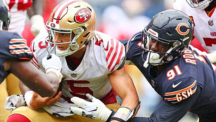 49ers report card vs. Bears: Penalties, turnovers yielded collapse