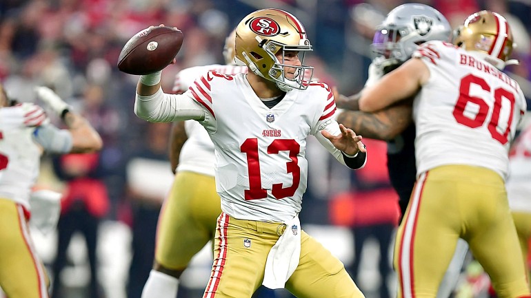 49ers Webzone on X: Brock Purdy's a good quarterback, and you can win  football games with him. But if you need somebody to drag you to a Super  Bowl, I'm not sure