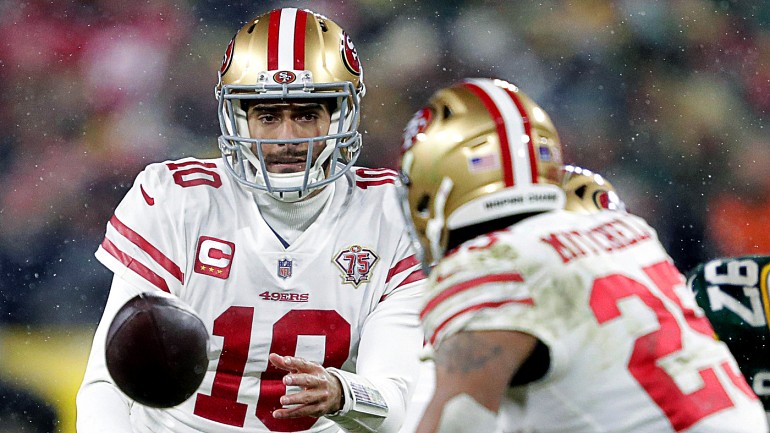 49ers' Jimmy Garoppolo to Robbie Gould: 'F--k the Packers'