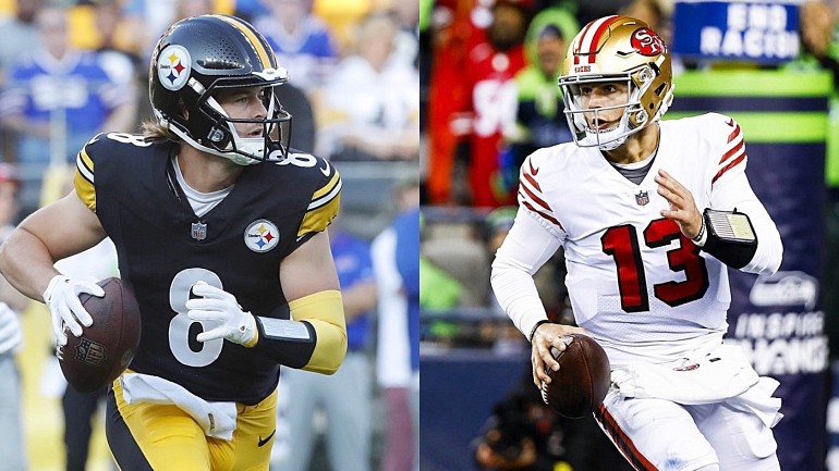 49ers vs. Steelers spread, line, picks: Expert predictions for Kenny  Pickett vs. Brock Purdy - The Athletic