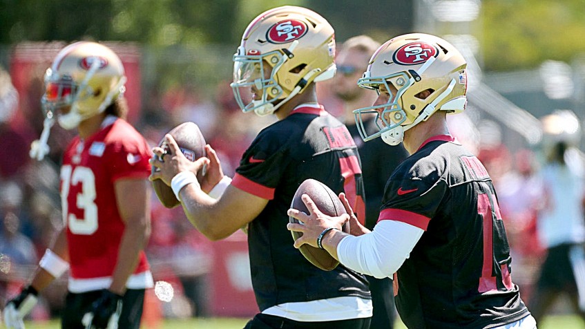 49ers training camp: 10 observations in QB-centric world