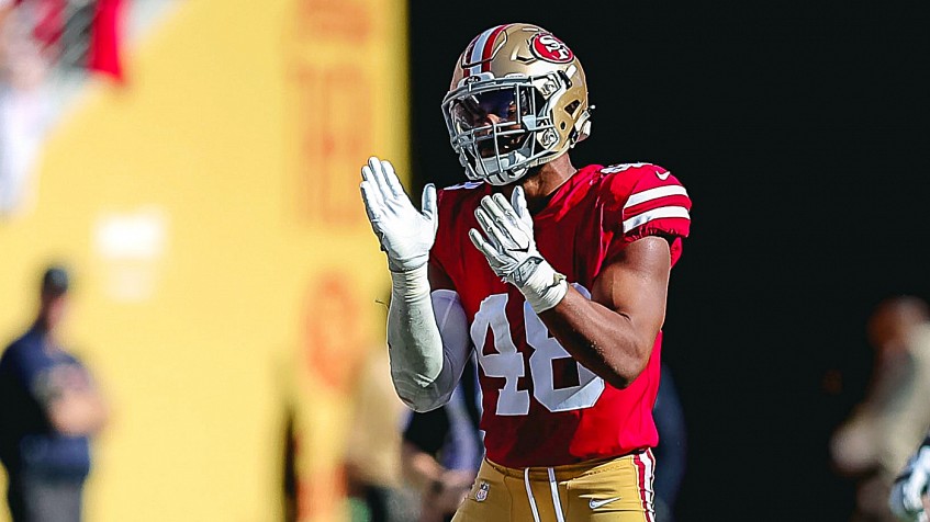 49ers rookie linebacker Warner's savvy belies youth