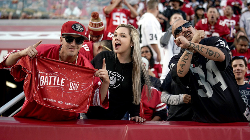 San Francisco 49ers vs. Las Vegas Raiders - CrawlSF