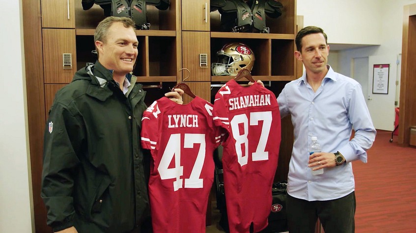 Niners HC Shanahan, GM Lynch voice support for emergency quarterback rule  change