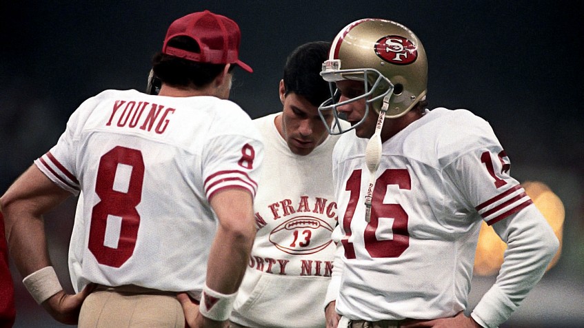 Where 49ers greats Joe Montana and Steve Young rank in FTW's list of the 100  greatest QBs