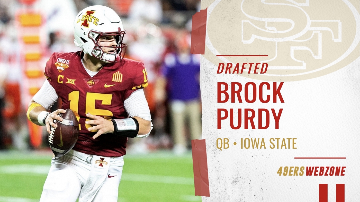 49ers make Iowa State QB Brock Purdy a 7thround draft pick as Mr