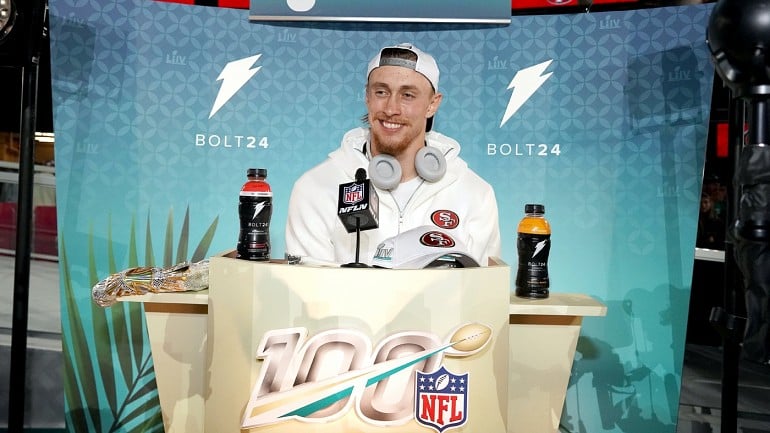 Why 49ers' George Kittle claims Jimmy Garoppolo is 'worst texter' ever –  NBC Sports Bay Area & California