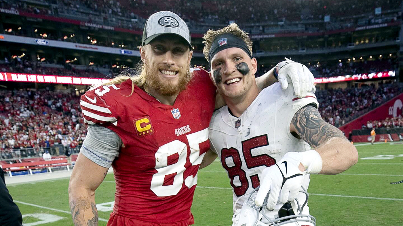 Competitive rivalry with George Kittle drives this tight end to 'one-up' the 49ers star