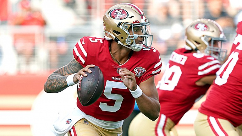 Jimmy Garoppolo takes over for 49ers after QB Trey Lance carted off with  injury 