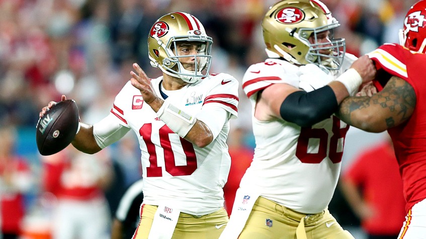 Joe Montana: 'A little early' to crown Jimmy Garoppolo for 49ers