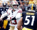 The following #49ers made it on PFF's Top-101 players list for 2022 Nick  Bosa #11 Trent Williams #13 Christian McCaffrey #31 Fred Warner…