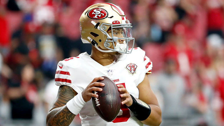 Jimmy Garoppolo returns to practice, Trey Lance does not – KNBR