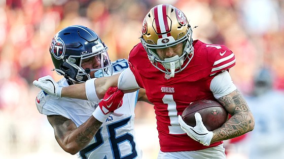 49ers coach shares injury updates on Ricky Pearsall, several others after win vs. Titans