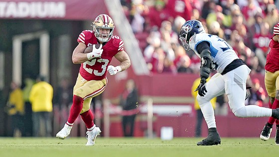 Key stats from the 49ers' 37-24 Week 15 win vs. the Titans