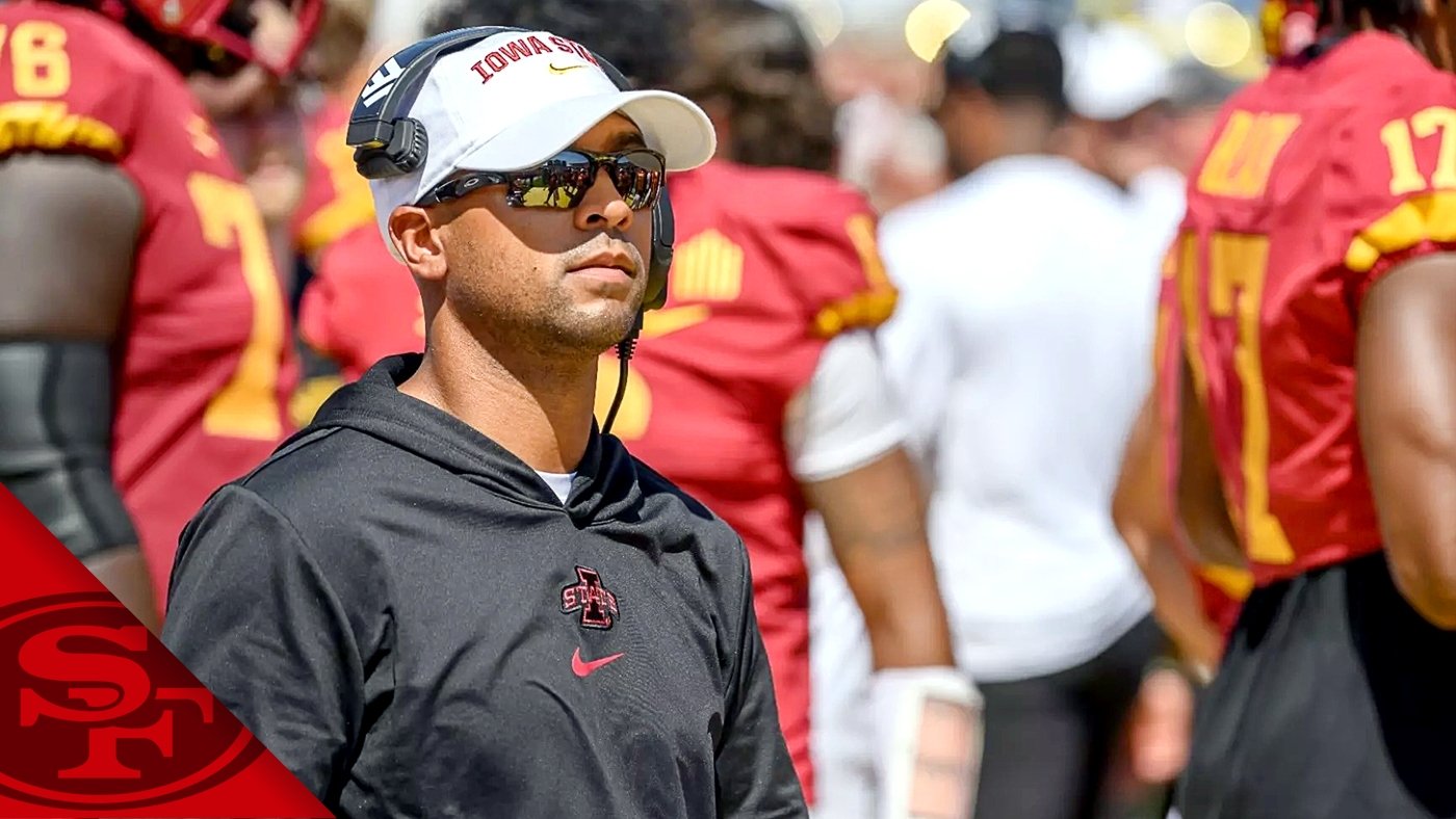 49ers interview Iowa State assistant Noah Pauley for offensive coordinator job